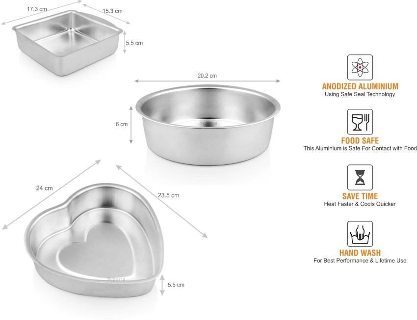 SKE Aluminium Cake Mould