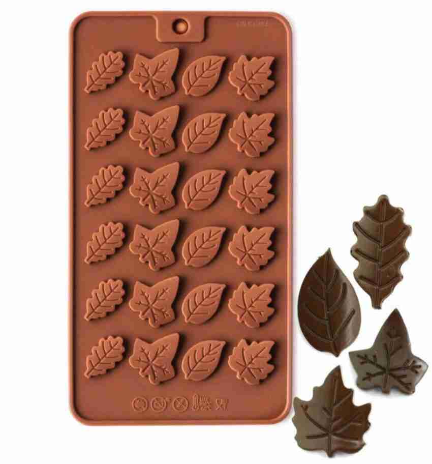 1pc 35-Cavity Small Square Shaped Silicone Cake Mold Chocolate