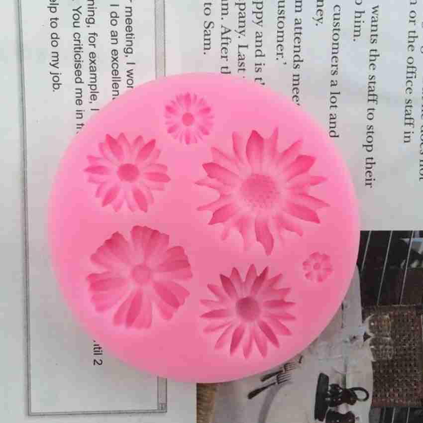 HE Retail Supplies Silicone Fondant & Gum paste Mould 6 3D Flower Silicone  Mould Price in India - Buy HE Retail Supplies Silicone Fondant & Gum paste  Mould 6 3D Flower Silicone