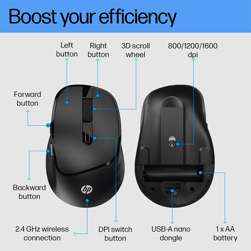 Wireless mouse hp price on sale