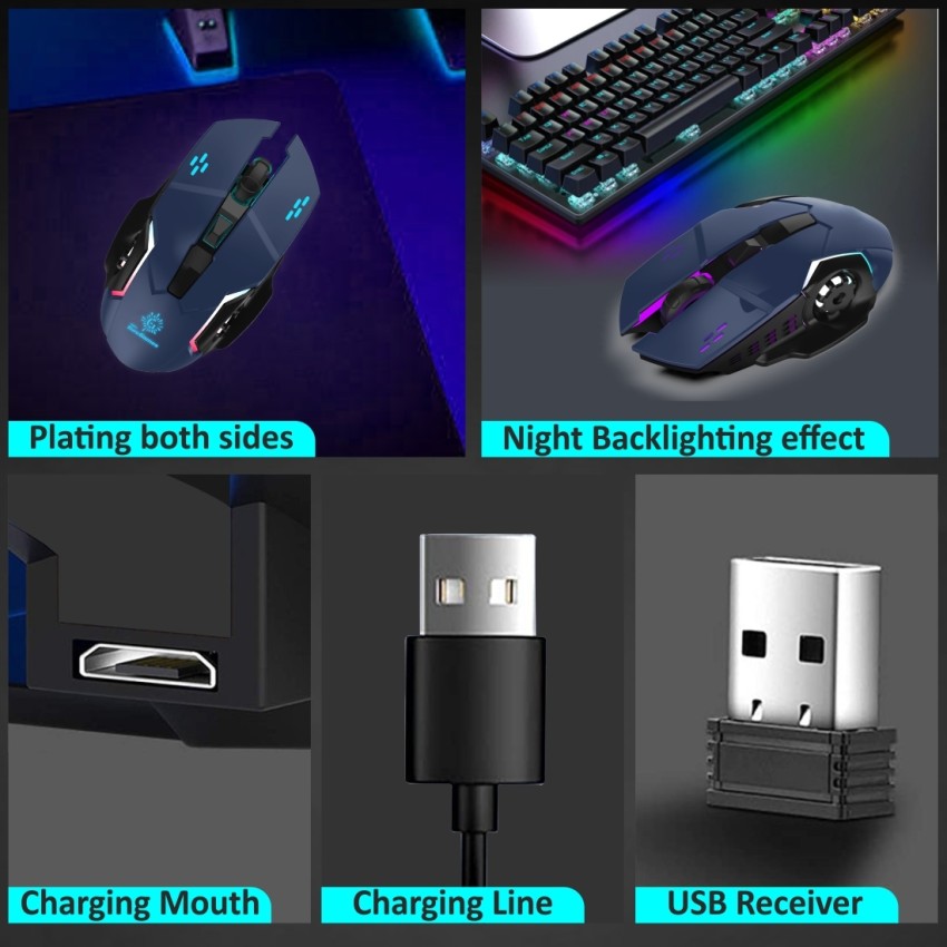 RPM Euro Games Premium Gaming Mouse 6 Buttons 4 Color RGB Lights 4 DPI  Levels For Laptop, PC Wired Optical Gaming Mouse - RPM Euro Games 