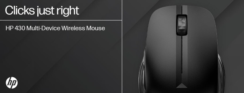 Mouse speed, 430 programm.button,adjustable Optical HP wheel 4000 A/P HP Device DPI /4 Multi scroll - Wireless