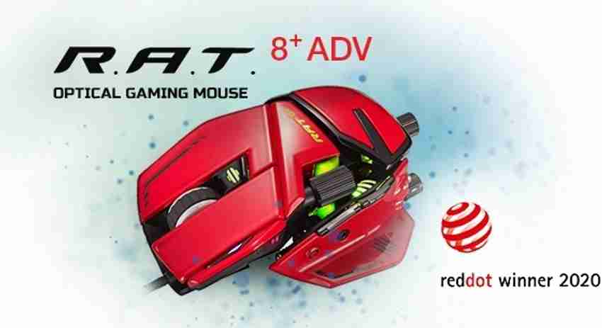 Amazon.in: Buy MAD CATZ The Authentic R.A.T. 8+ Optical Wired Gaming Mouse  |11 Programmable Buttons | 16.8 Million RGB Color | 16000 DPI, Black -  MR05DCINBL000-0 Online at Low Prices in India | MAD CATZ Reviews &  Ratings