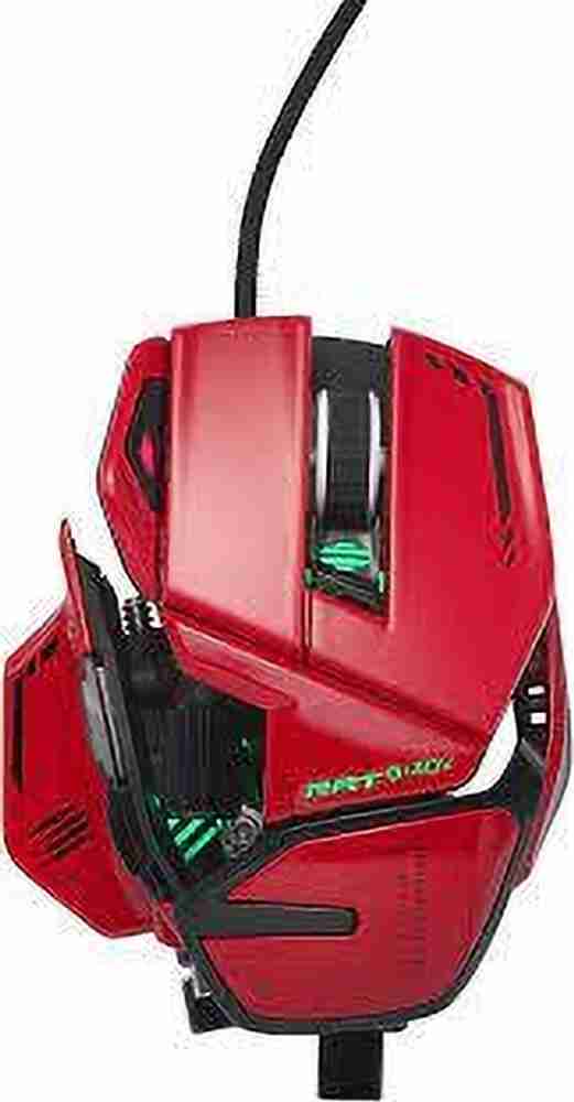 Buy MAD CATZ The Authentic R.A.T. 8+ Optical Wired Gaming Mouse |11  Programmable Buttons | 16.8 Million RGB Color | 16000 DPI, Black -  MR05DCINBL000-0 Online at Low Prices in India | MAD CATZ Reviews & Ratings  - Amazon.in