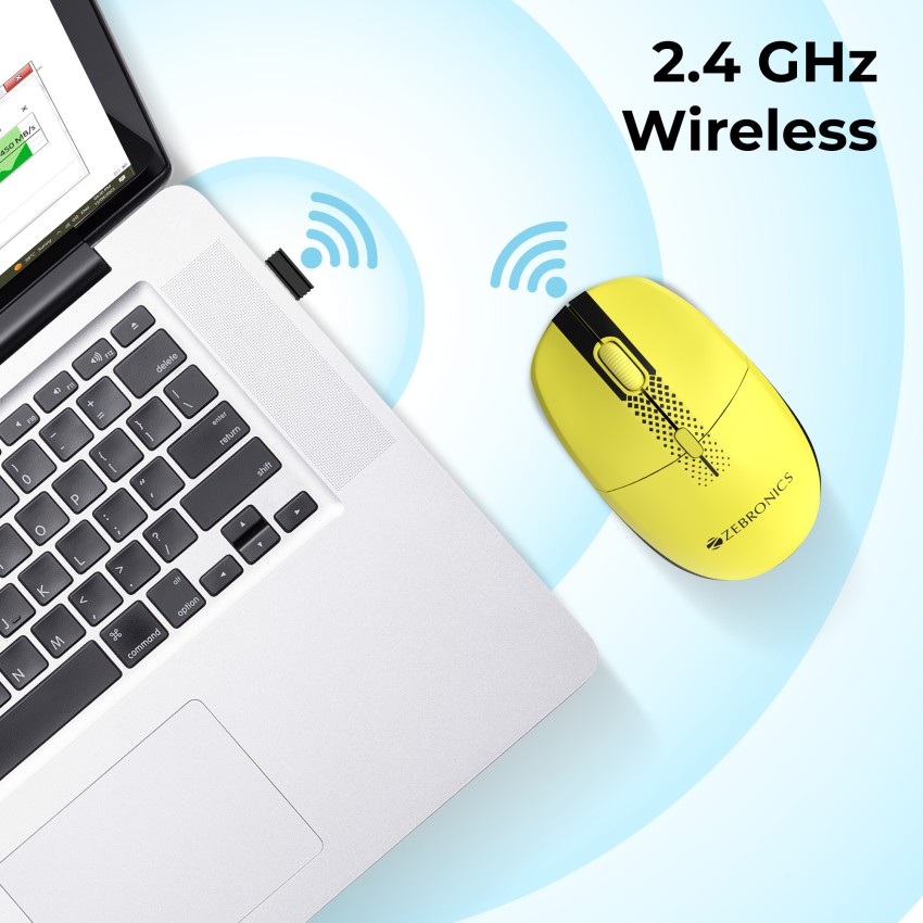 WIRELESS MOUSE - FLORA - PACK OF 4