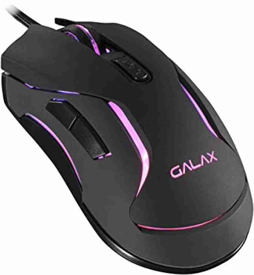 RUNMUS RGB Gaming Mouse, Ergonomic USB Gaming Mice for PC, Laptop, 6400 DPI  Adjustable 