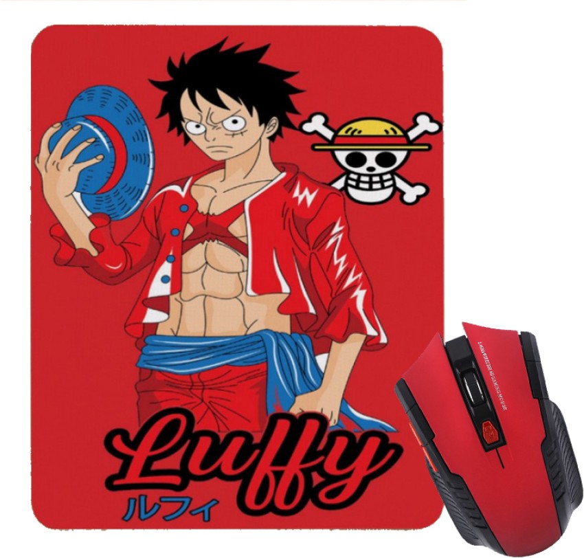 PRINTWINT Anime LUFFY Anti-Slip Printed Gaming Mouse Pad For Computer /  Laptop Mousepad - PRINTWINT 