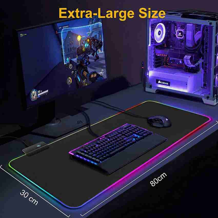 Extra Large Size Gaming Mouse Pad Desk Mat Anti-slip Keyboard Desk Mousepad  #US