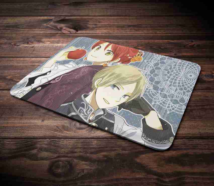 white mouse pad