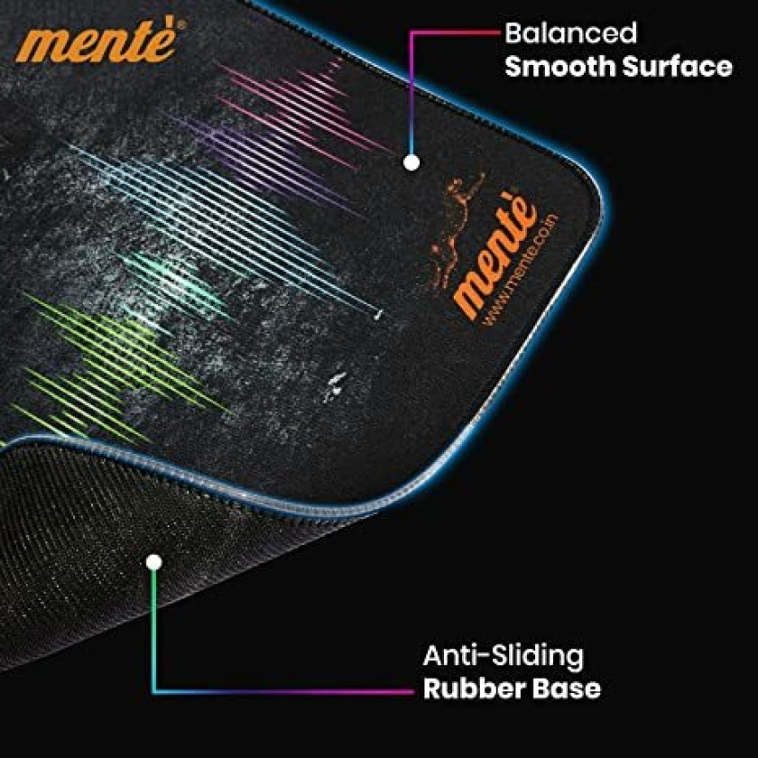 Mente RGB Gaming Mouse PAD XXL Woven Surface Nano Textile Surface