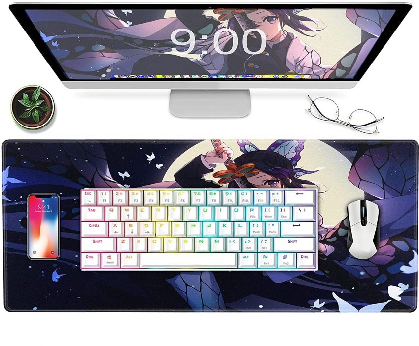 SULANFEI Anime Mouse Mat Classic Japanese Anime My Hero Academia Shoto  Todoroki Mouse Pad Large Gaming Mouse Pad Mouse Pad for Office Supplies  NonSlip Rubber Computer Game Mouse Mat 24 in X