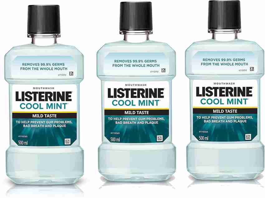 LISTERINE Cool Mint Mild Taste - Mild Mint - Buy Oral Care  