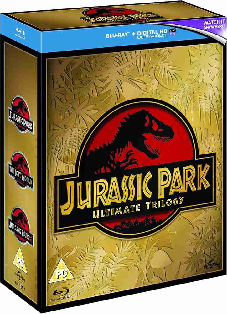 Jurassic Park Ultimate Trilogy Blu-ray [1993-2001] [3 Movies 