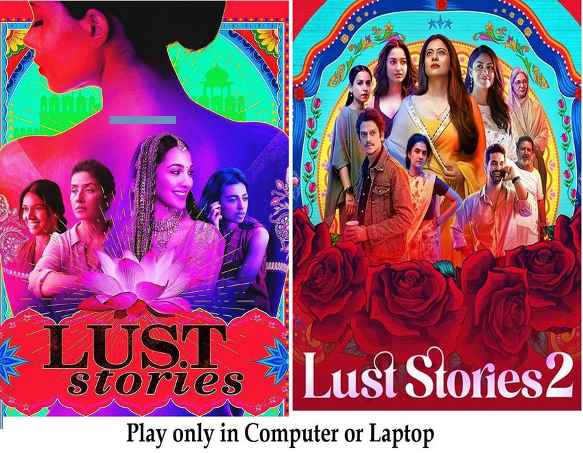 Lust Stories Season 1 2 in Hindi play only in Computer or Laptop HD Quality without Poster Price in India Buy Lust Stories Season 1 2 in Hindi play