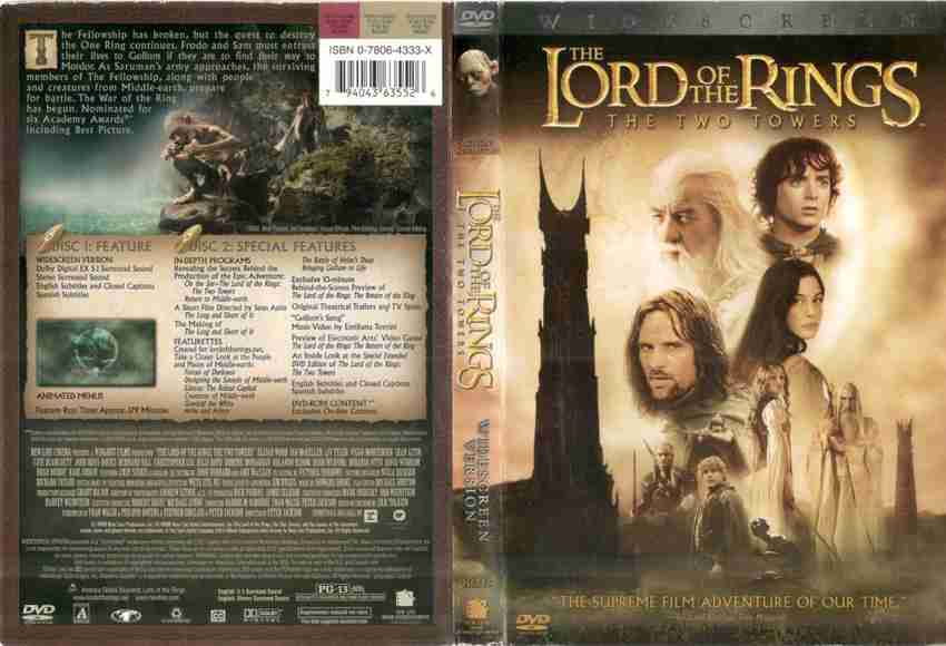 The Lord of the Rings: The Two Towers (Widescreen Edition) (2002)