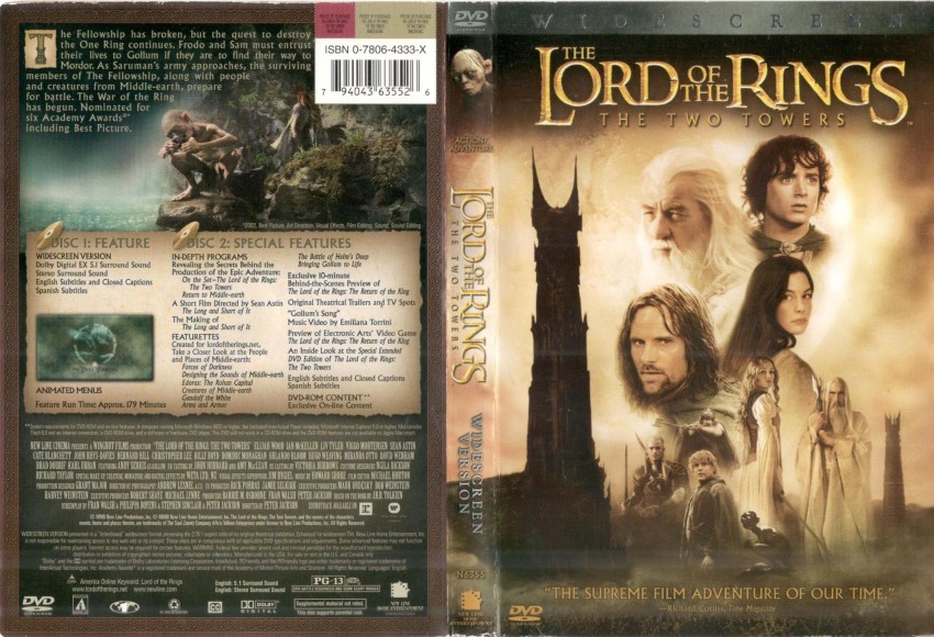 The Lord of the Rings: Theatrical Version 3-Film Collection [DVD] - Best Buy