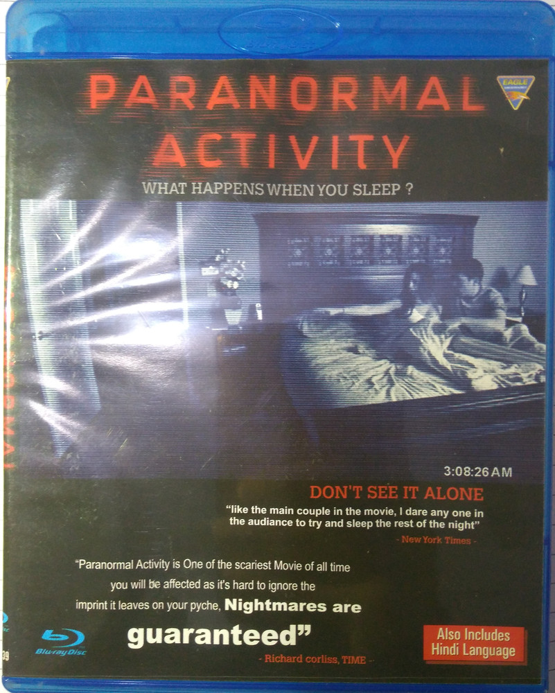 PARANORMAL ACTIVITY Price in India - Buy PARANORMAL ACTIVITY 
