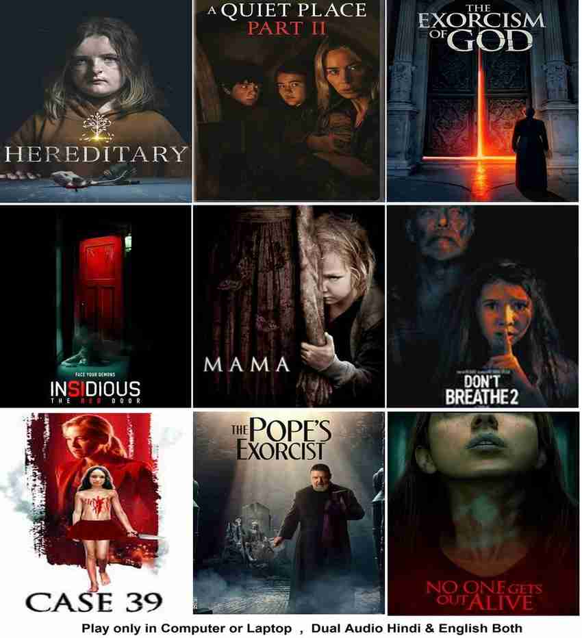 Hereditary A Quiet Place 2 The Exorcism of God Insidious The Red Door MAMA Don t Breathe 2 Case 39 The Pope s Exorcist No One