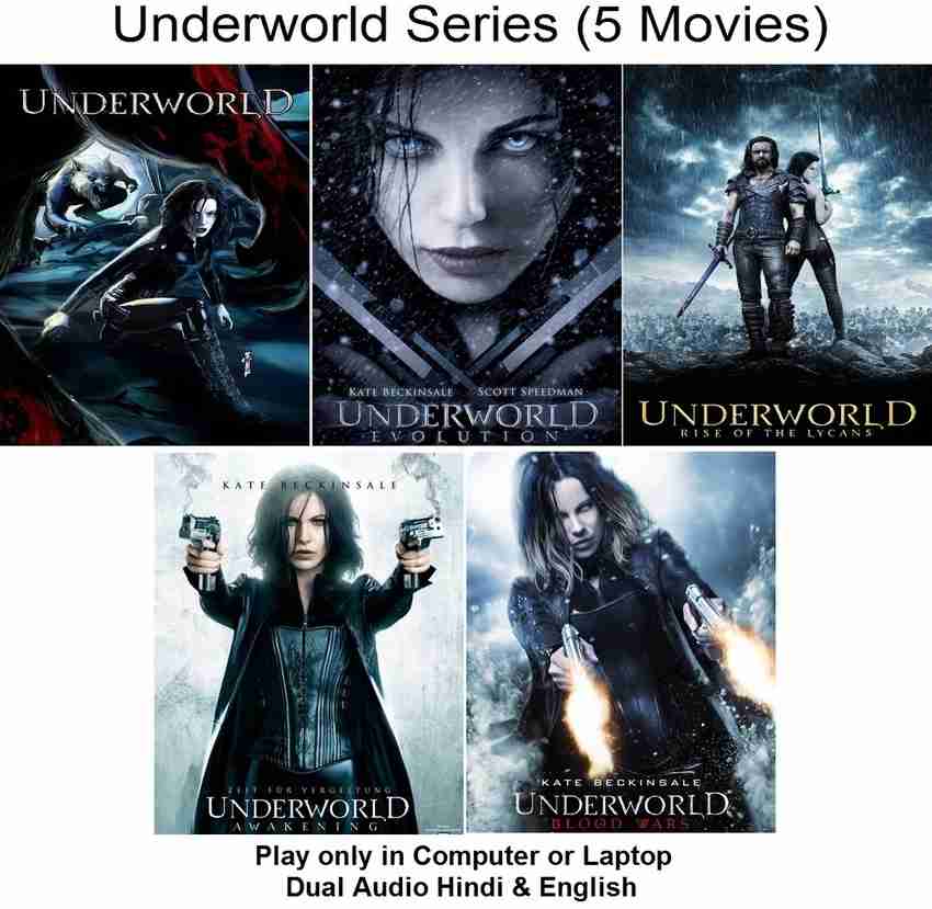 Underworld Film Series 5 Movies in Hindi English both play only in Computer or Laptop HD Quality without Poster Price in India Buy Underworld Film Series 5 Movies in Hindi