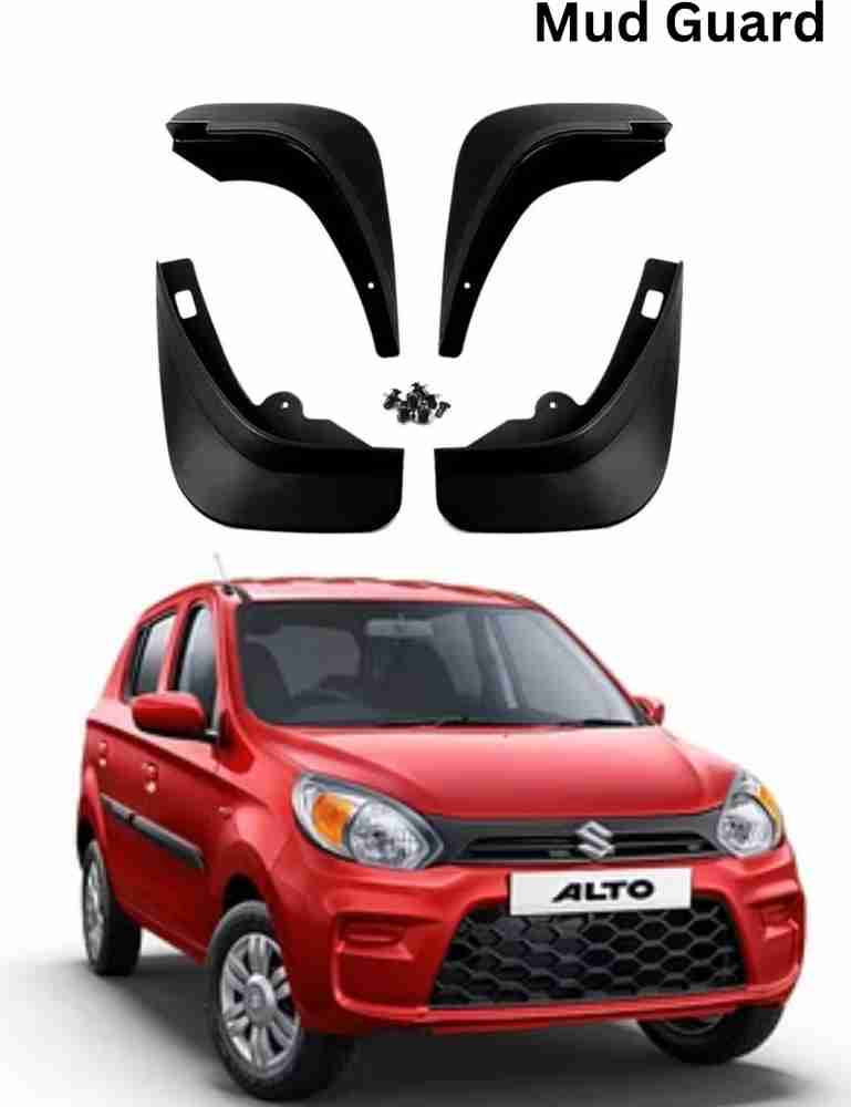 SJE Front Mud Guard Rear Mud Guard For Maruti Alto 800 LXI Opt S