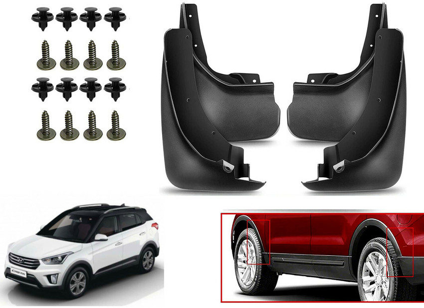Hyundai creta online mud flaps