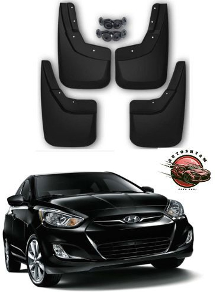 Hyundai accent on sale mud guard