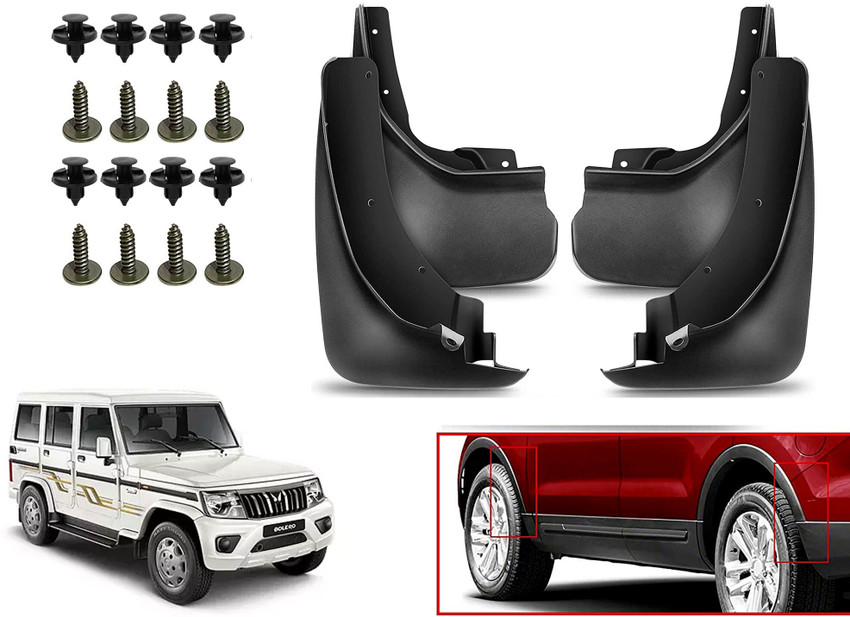 Mahindra bolero mud flaps discount