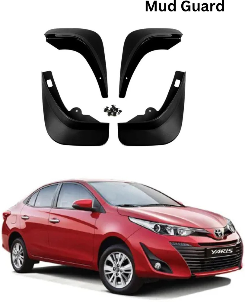 Toyota yaris mud guards hotsell