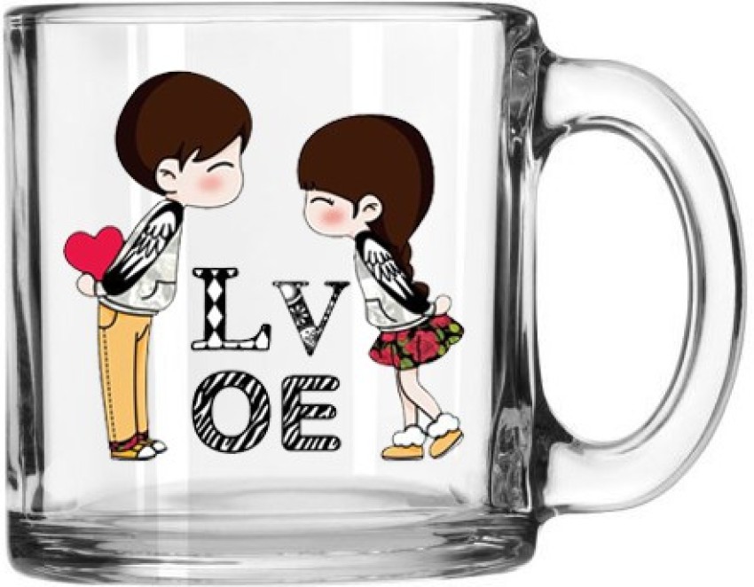 V Kraft love you newUnique Transparent Glass Best Gift for everyone Glass  Coffee Mug Price in India - Buy V Kraft love you newUnique Transparent  Glass Best Gift for everyone Glass Coffee