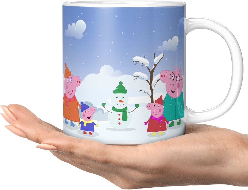 Buy Peppa Pig Cartoon Coffee Mug for Friends/Birthday Gifts for