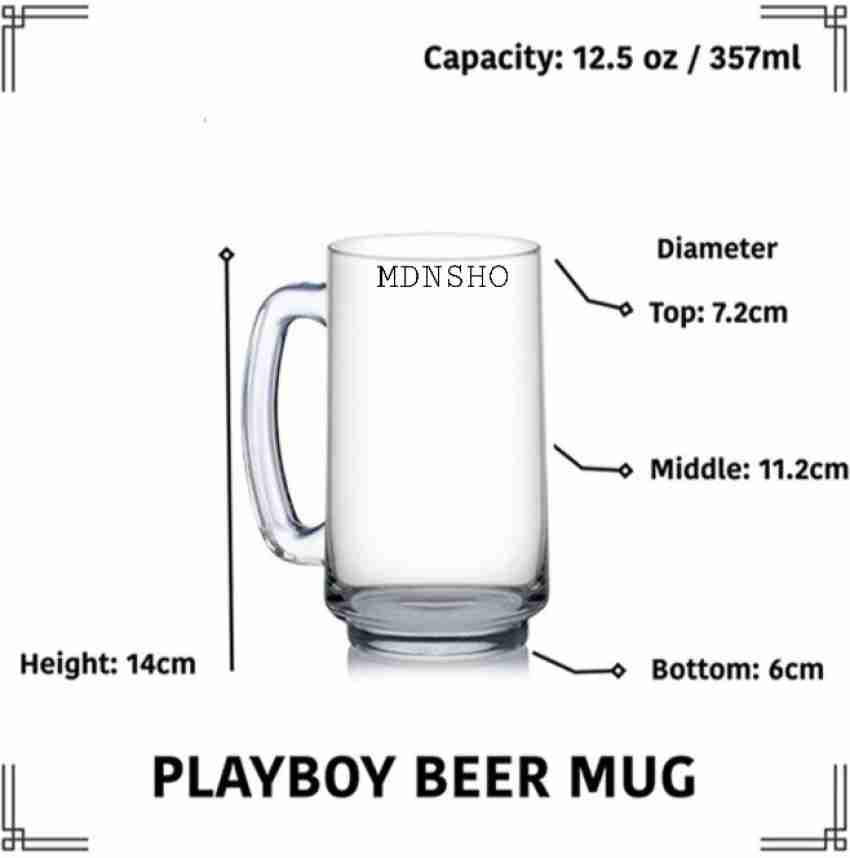 Playboy Beer Mug - Set of 6 pcs