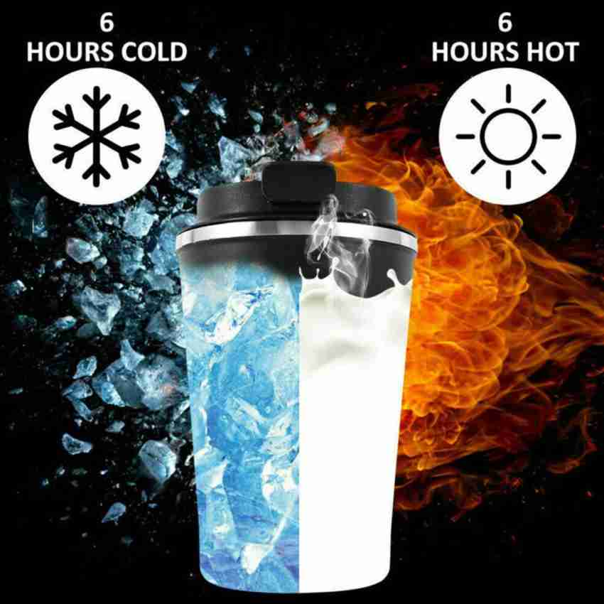 380/510ML Stainless Steel Coffee Mug Leak-Proof Thermos Travel Thermal  Vacuum Flask Insulated Cup Milk Tea Water Bottle