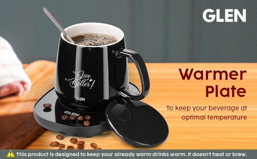 Glen Electric Warmer 16 Watt Ceramic Coffee Mug Price in India