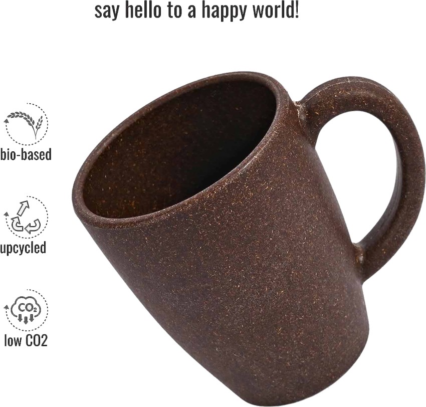 Bogota vacuum bamboo coffee mug - Ellevu Paris