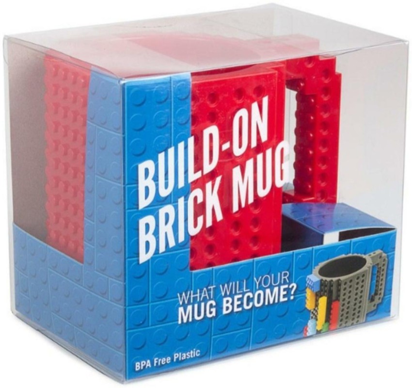 Tasse imprimée Bricks Coffee sur tasse Lego® - Blanc