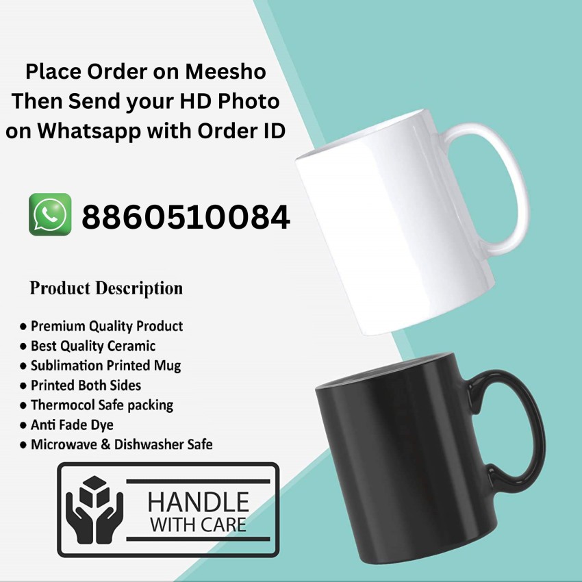 Jugaadify Personalized Photo Printed Cup, Birthday Gift for Friend,  Anniversary Gift, Ceramic Coffee Mug Price in India - Buy Jugaadify  Personalized Photo Printed Cup