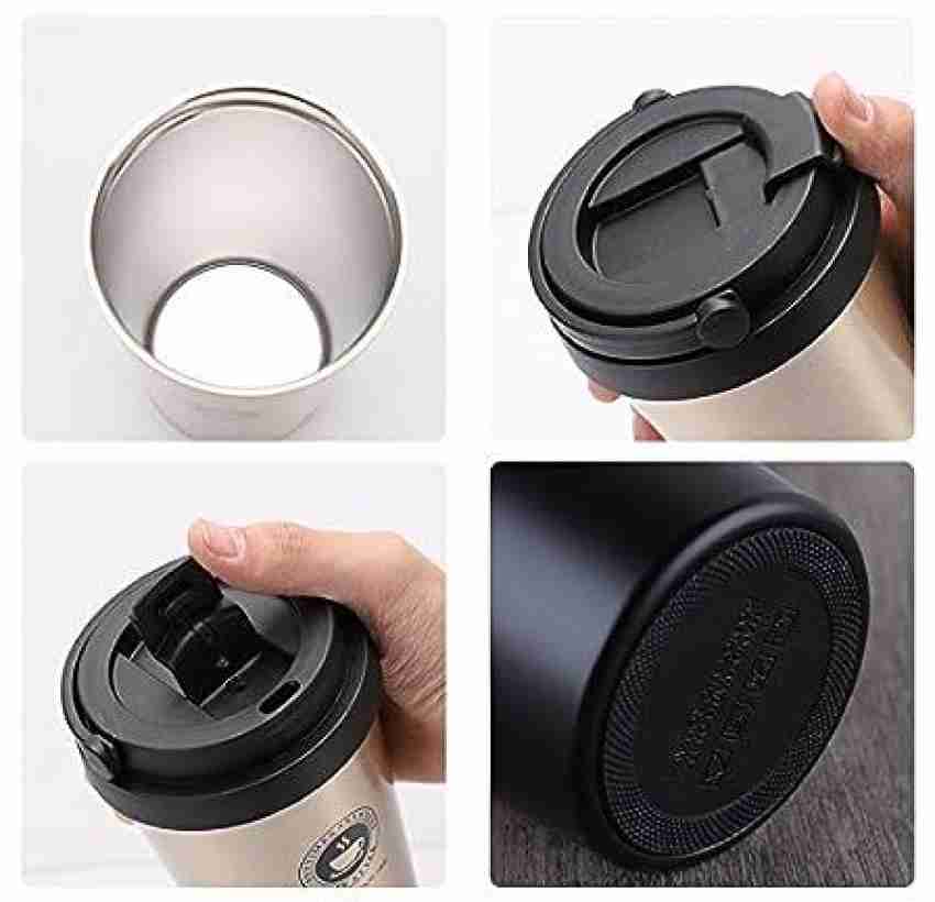 MENZY Friends Forever Vacuum Insulated Double Wall Travel Coffee Thermos  Flask Or Cup With Sipper Lid For Hot Tea Coffee Or Cold Drinks Stainless  Steel, Plastic Coffee Mug Price in India 