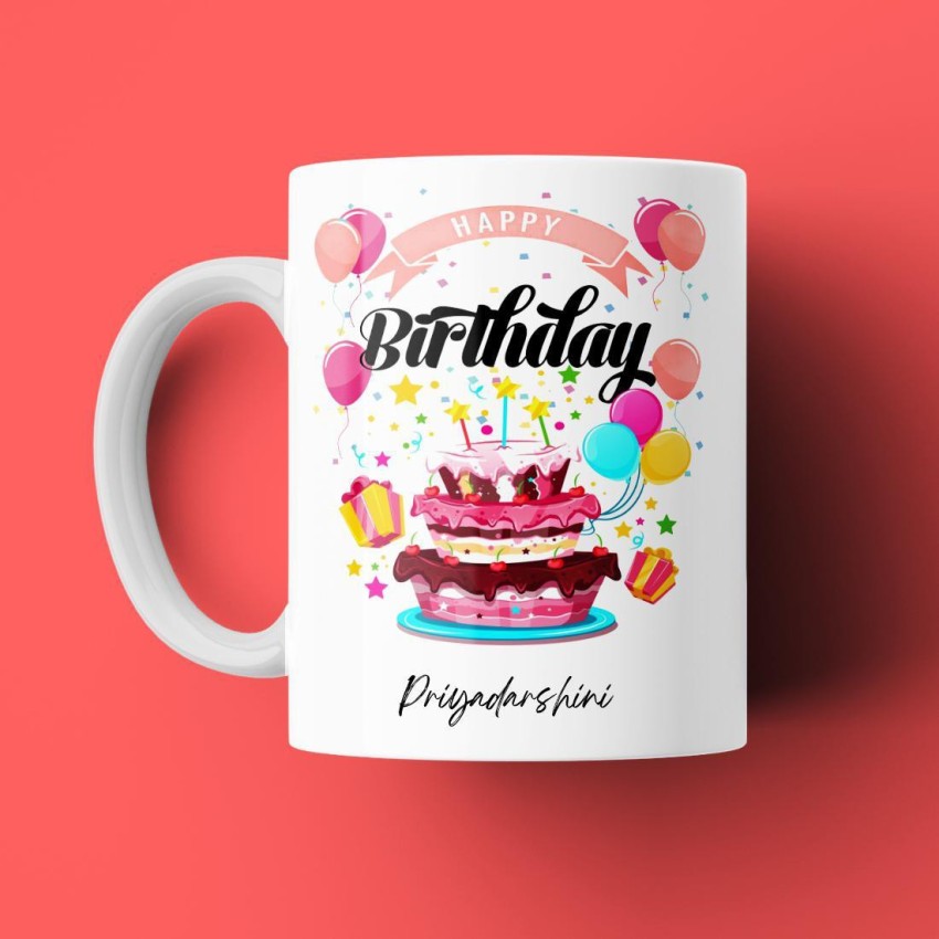 100+ HD Happy Birthday Priyadarshini Cake Images And Shayari