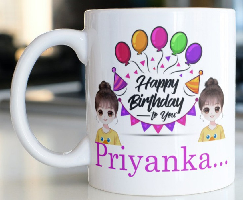 Birthday Cake With Name Priyanka On It Hot Sale | dakora.com.co