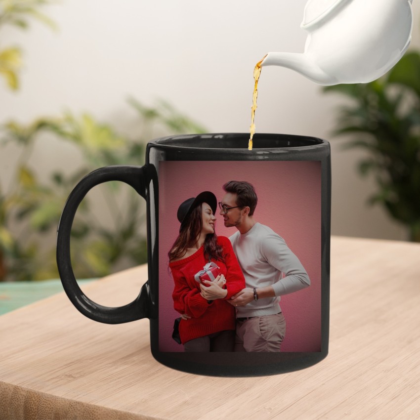 KashyapCreative Photo Frame Printing Magic Cup Ceramic Coffee Mug