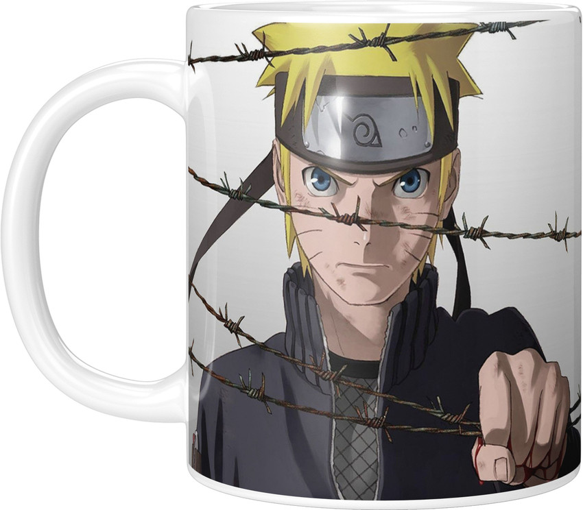 Mug Anime Naruto No. 14, Mug With Print, Naruto Uzuma, Kakashi Hatake,  Sakura Haruno, Driarai, 330