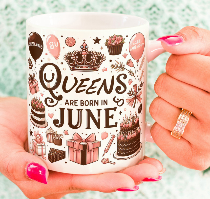 Queens are born in june ring sales