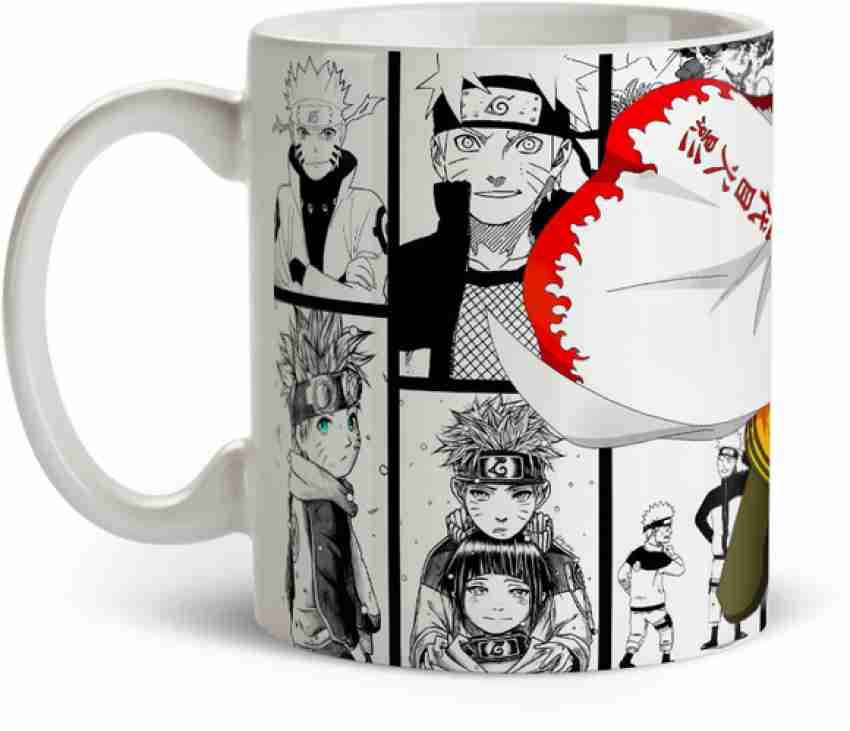 Mug Anime Naruto No. 14, Mug With Print, Naruto Uzuma, Kakashi Hatake,  Sakura Haruno, Driarai, 330