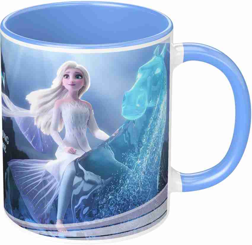 NH10 DESIGNS Frozen Printed Cartoon Coffee Cup For Kids Girls Boys