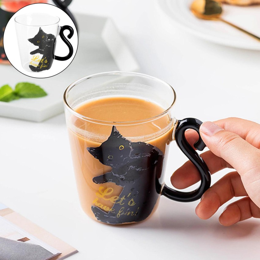 Double Wall Coffee Mug Creative Cute Espresso Cup for Tea Hot Beverage Juice