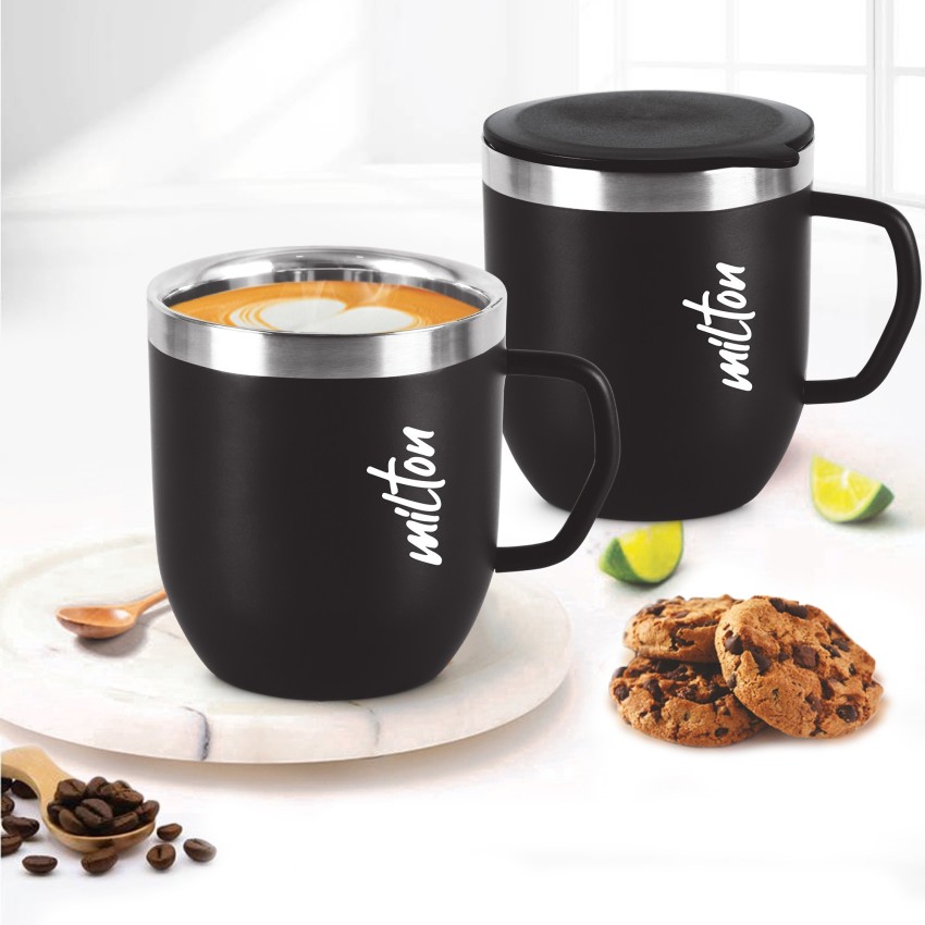 Hot Tea Cup With Lid Insulated Tumbler India Chai Cup of Tea 