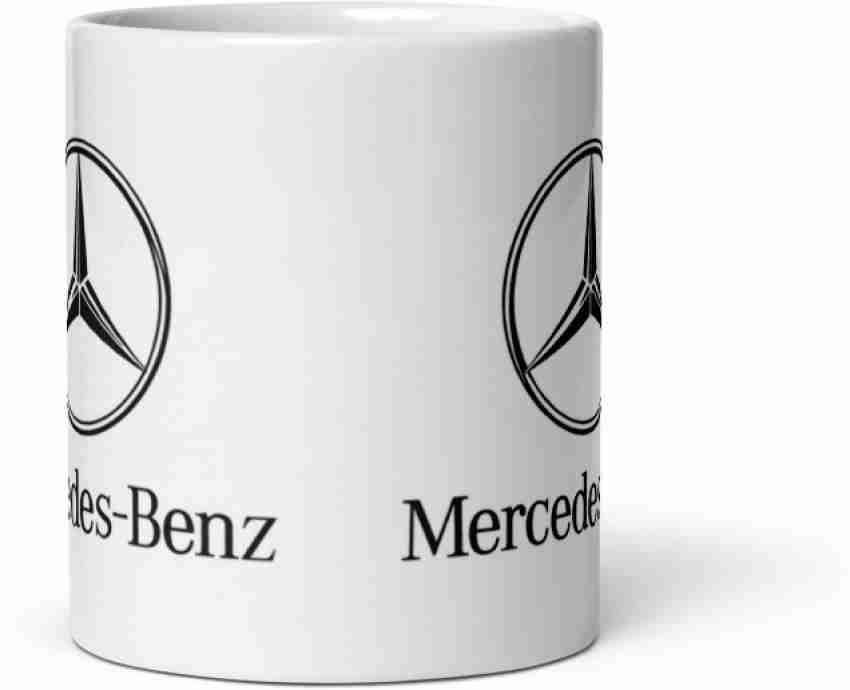 Mr UVD Mercedes Benz Car Logo Coffee Tea Funny Ceramic Cup Novelty -  Birthday Gift - Wedding Anniversary Engagement Ceramic Coffee Mug Price in  India - Buy Mr UVD Mercedes Benz Car