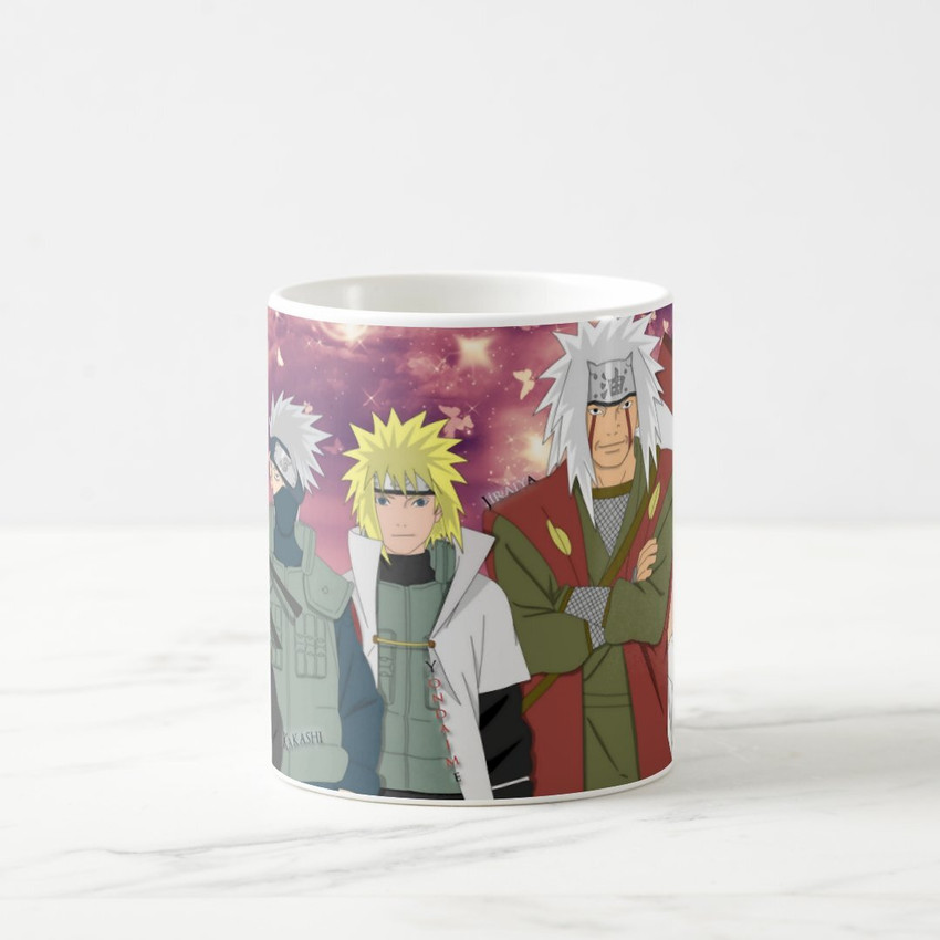 Mug Anime Naruto No. 14, Mug With Print, Naruto Uzuma, Kakashi Hatake,  Sakura Haruno, Driarai, 330