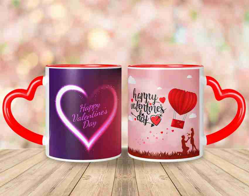 Ceramic Valentine Day Mugs, Mugs Couple Valentines