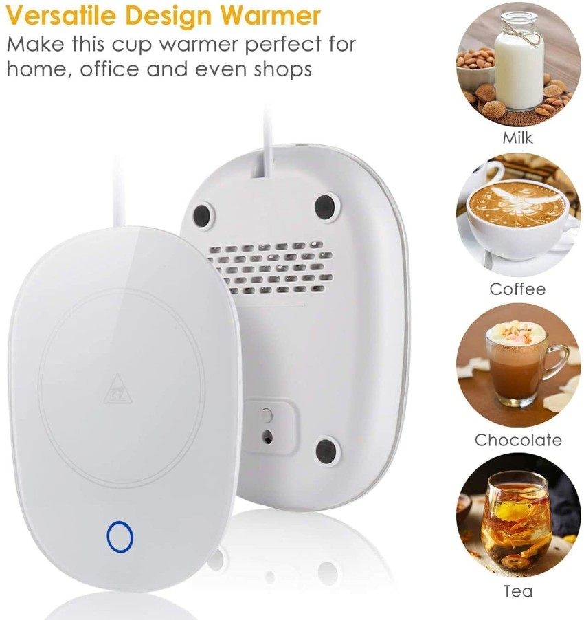 Portable Smart Milk Tea Watter Cocoa cup Coffee Mug Warmer Home Heating  Plate